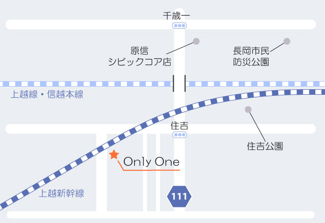 長岡エリア マップ MARUYAMAグループ